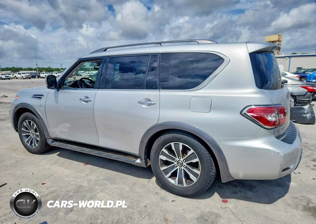 2019 Nissan Armada Sl VIN:JN8AY2ND3K9092566 - 2