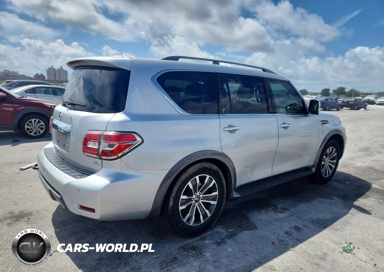 2019 Nissan Armada Sl VIN:JN8AY2ND3K9092566 - 3