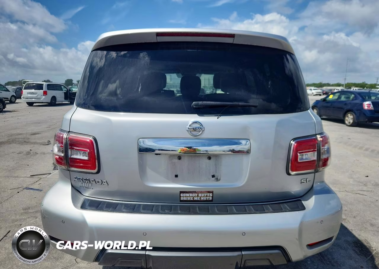 2019 Nissan Armada Sl VIN:JN8AY2ND3K9092566 - 6