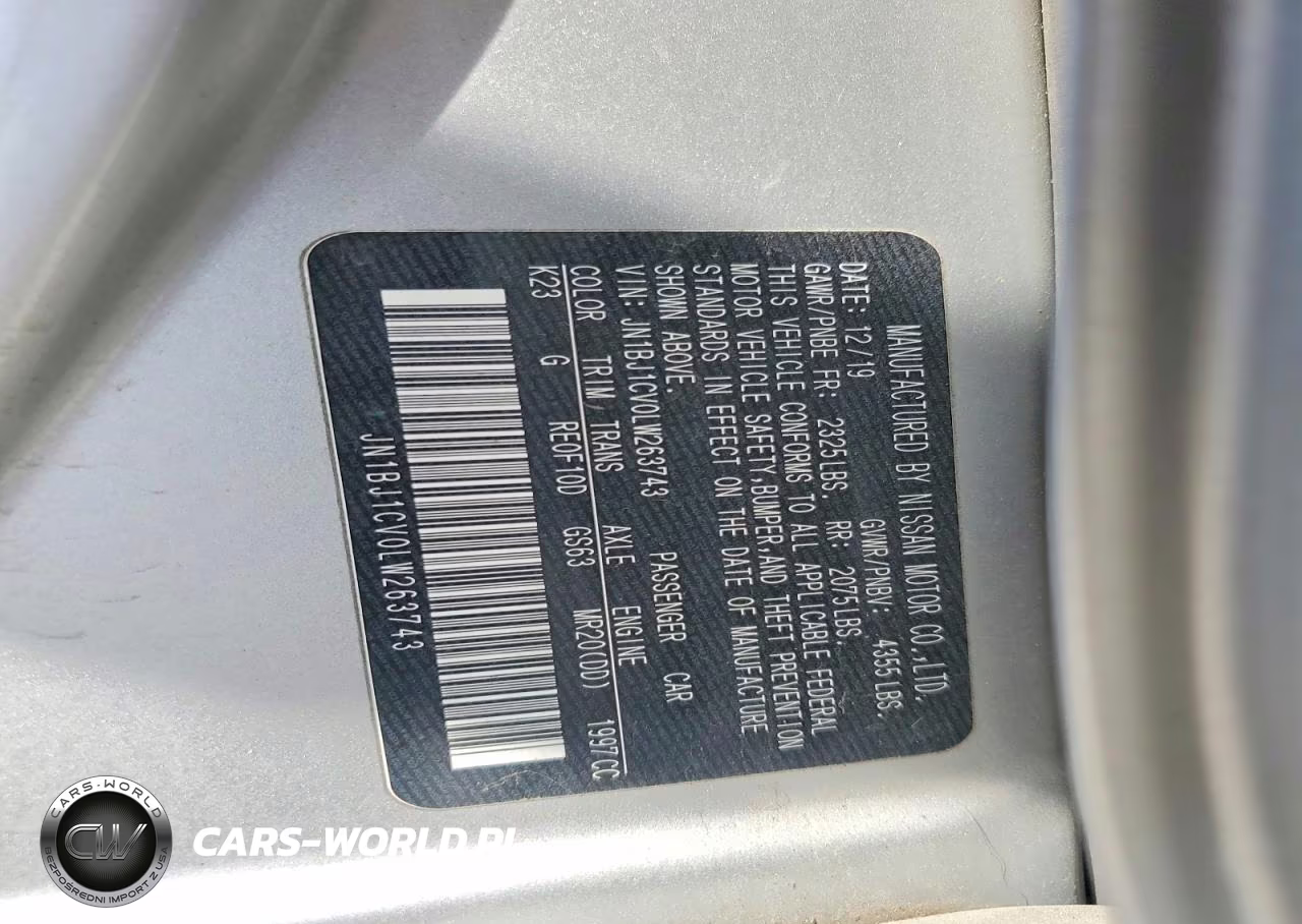 2020 Nissan Rogue Sport S VIN:JN1BJ1CV0LW263743 - 13