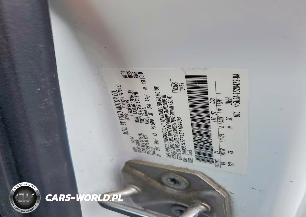 2014 Ford Transit Connect Xlt Utility - Service Van VIN:NM0LS7F71E1159404 - 13