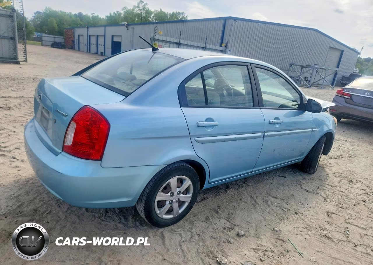2009 Hyundai Accent Gls VIN:KMHCN46C19U372536 - 3