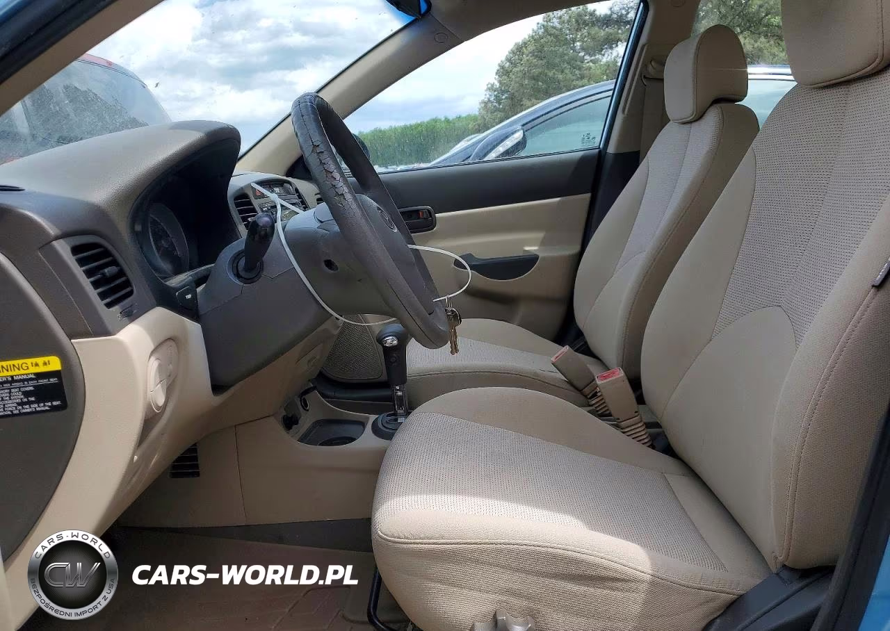 2009 Hyundai Accent Gls VIN:KMHCN46C19U372536 - 7