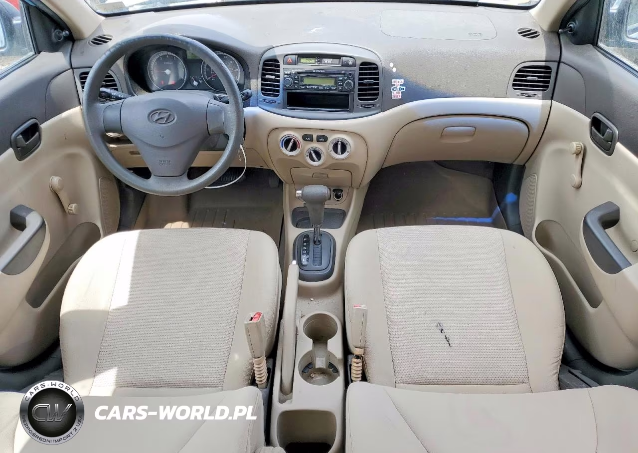 2009 Hyundai Accent Gls VIN:KMHCN46C19U372536 - 8