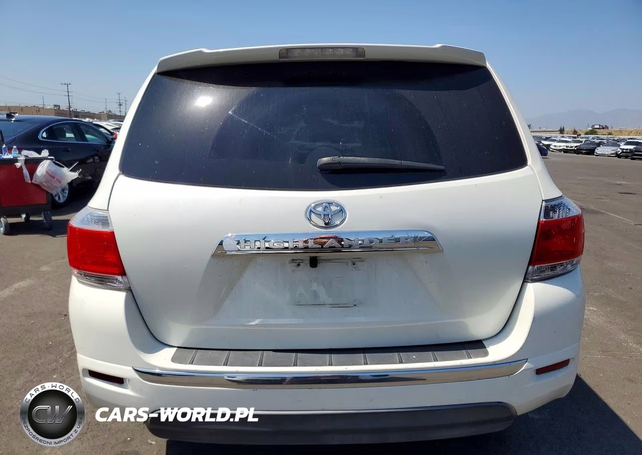 2011 Toyota Highlander Base VIN:5TDZA3EH9BS012913 - 6