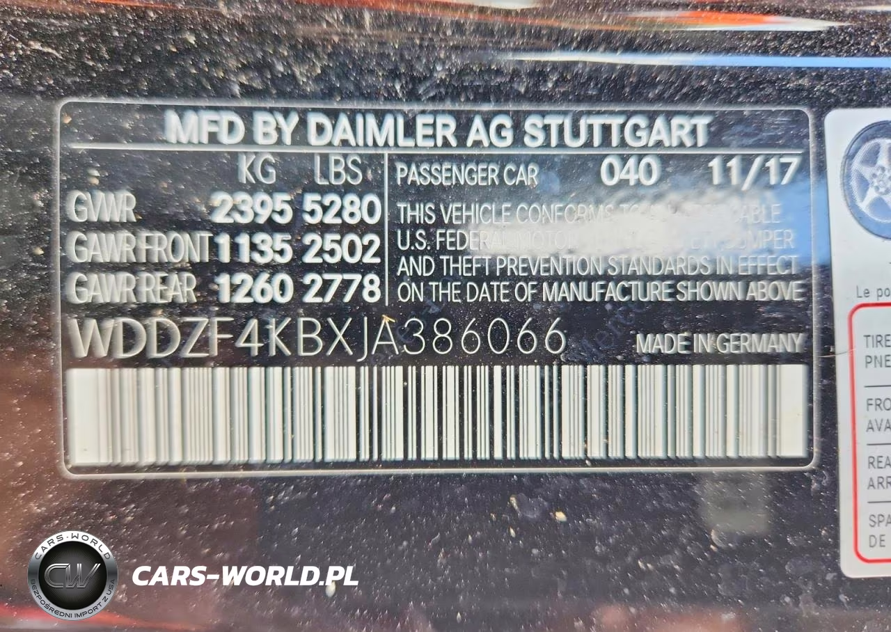2018 Mercedes-Benz E 300 4Matic VIN:WDDZF4KBXJA386066 - 12