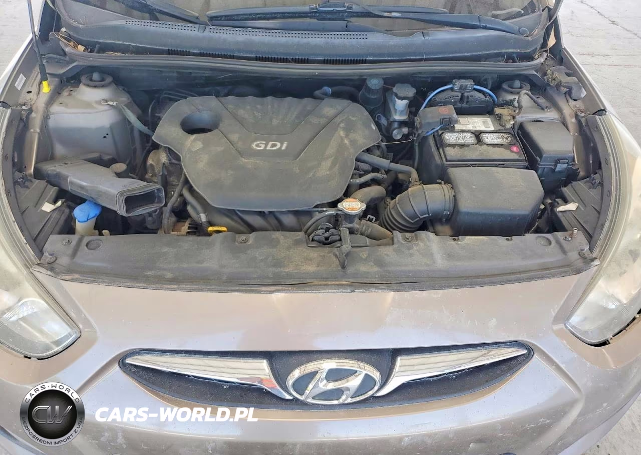 2012 Hyundai Accent Gls VIN:KMHCT4AE6CU065661 - 11