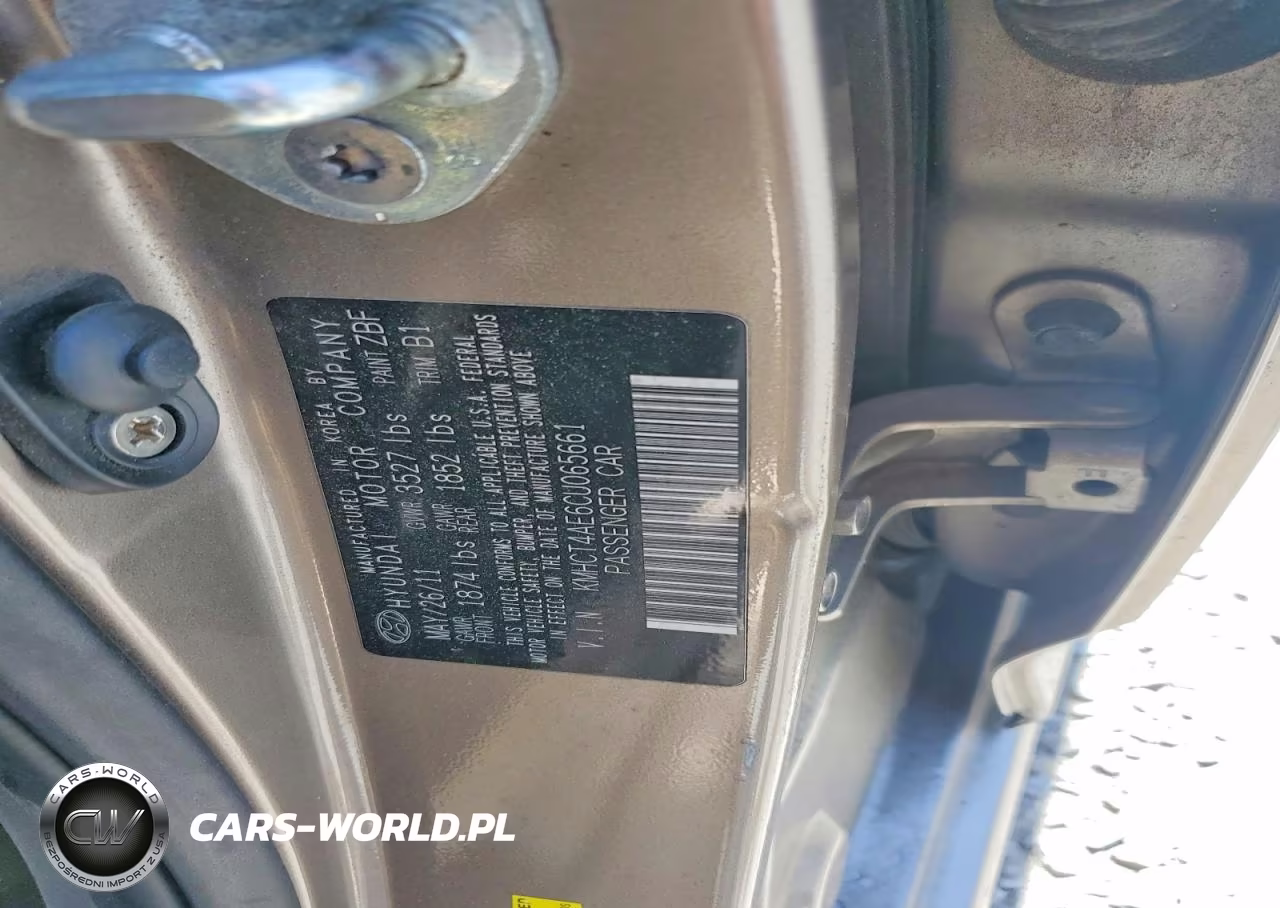 2012 Hyundai Accent Gls VIN:KMHCT4AE6CU065661 - 12