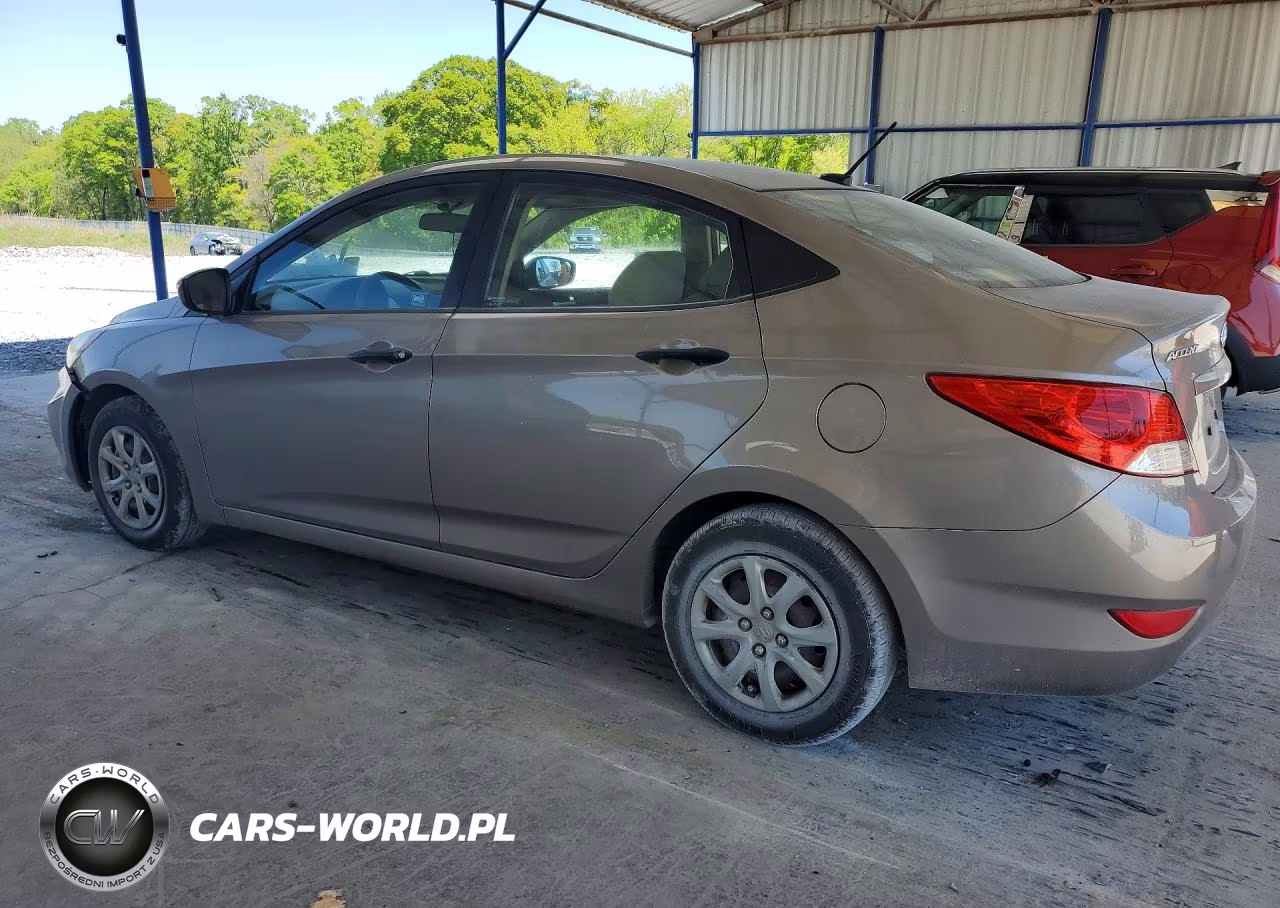 2012 Hyundai Accent Gls VIN:KMHCT4AE6CU065661 - 2