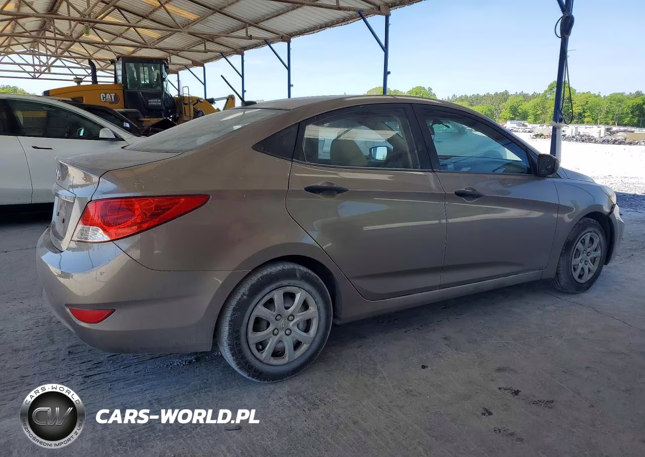 2012 Hyundai Accent Gls VIN:KMHCT4AE6CU065661 - 3