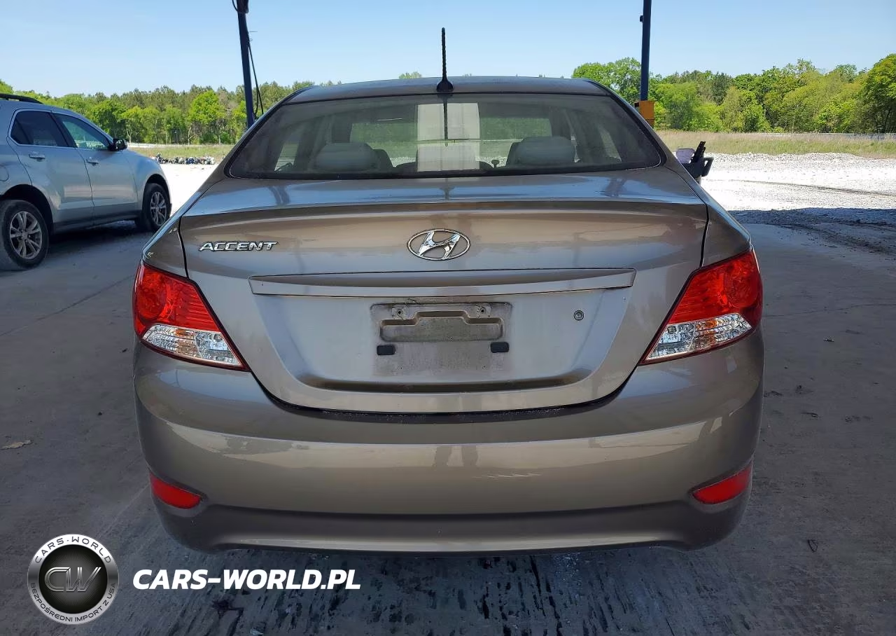 2012 Hyundai Accent Gls VIN:KMHCT4AE6CU065661 - 6