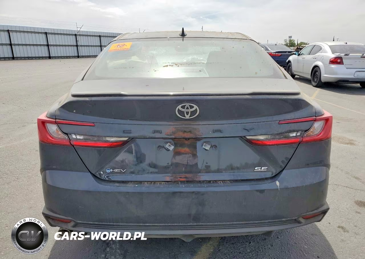 2026 Toyota Camry Se VIN:4T1DAACK7TU234095 - 6
