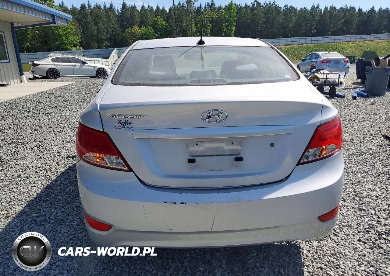 2015 Hyundai Accent Gls VIN:KMHCT4AEXFU800582 - 6