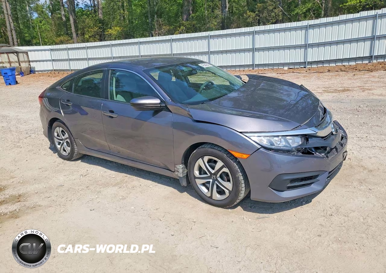 2016 Honda Civic Lx VIN:19XFC2F55GE079053 - 4