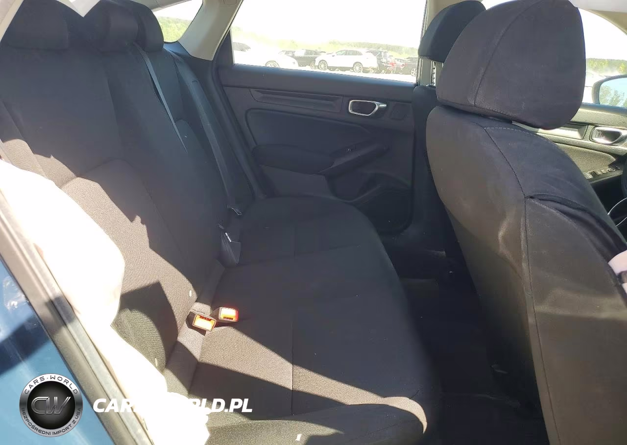 2025 Honda Civic Lx VIN:2HGFE2F22SH582523 - 10
