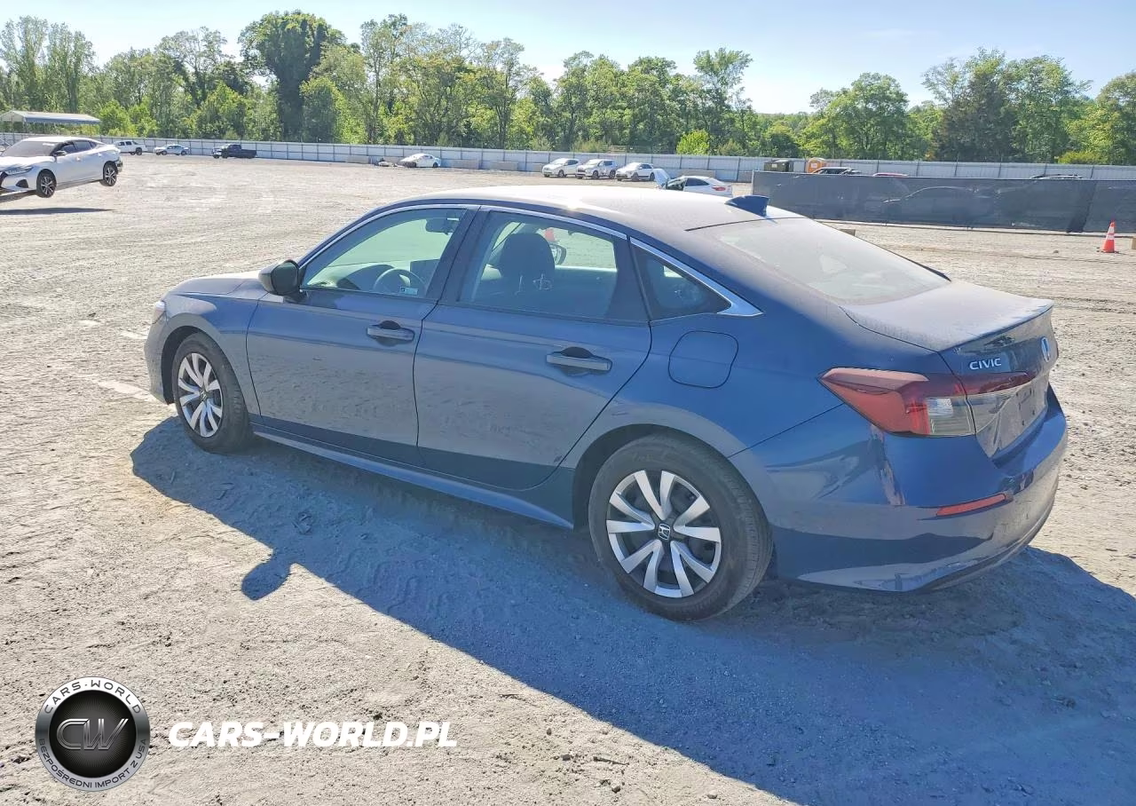 2025 Honda Civic Lx VIN:2HGFE2F22SH582523 - 2