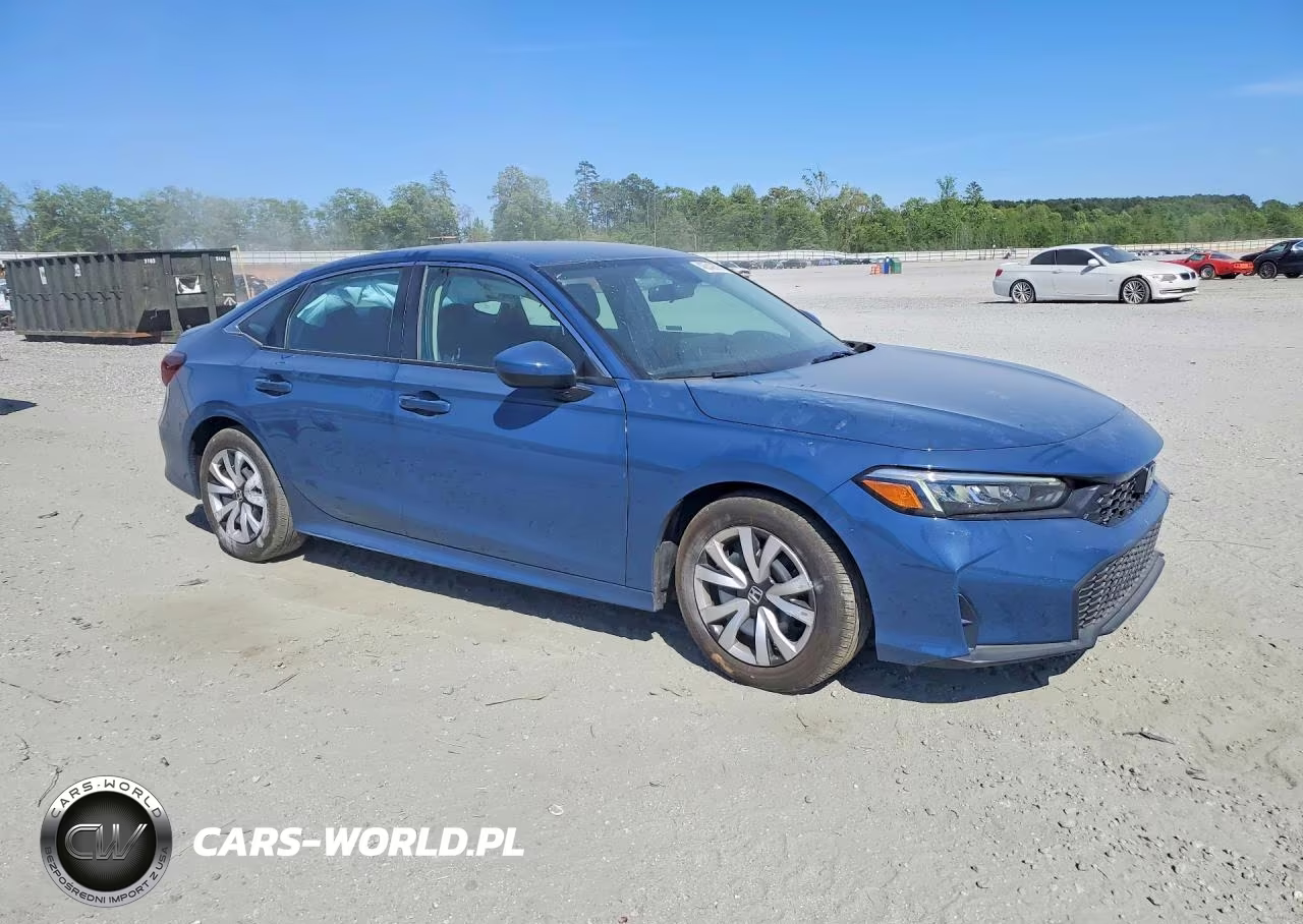 2025 Honda Civic Lx VIN:2HGFE2F22SH582523 - 4