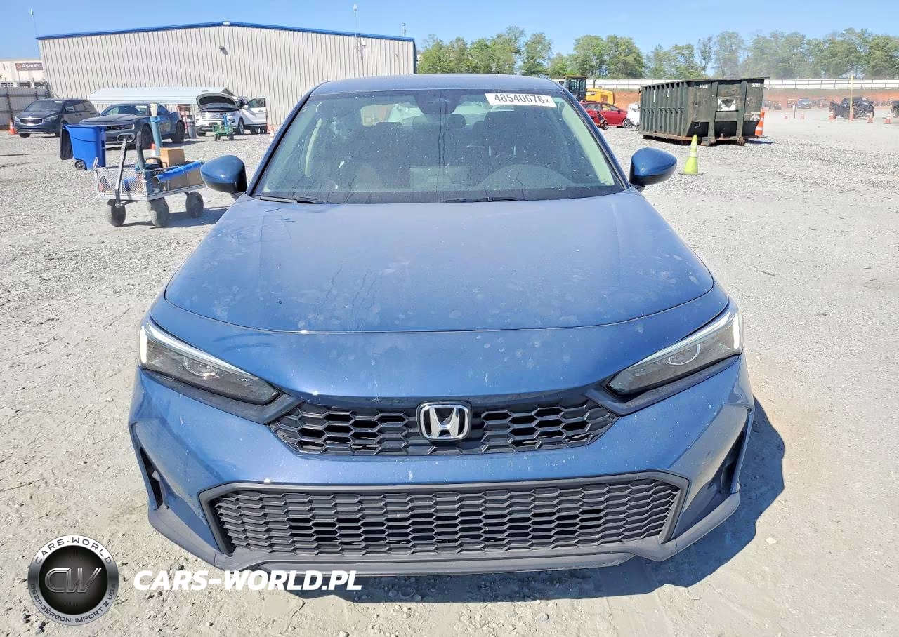 2025 Honda Civic Lx VIN:2HGFE2F22SH582523 - 5