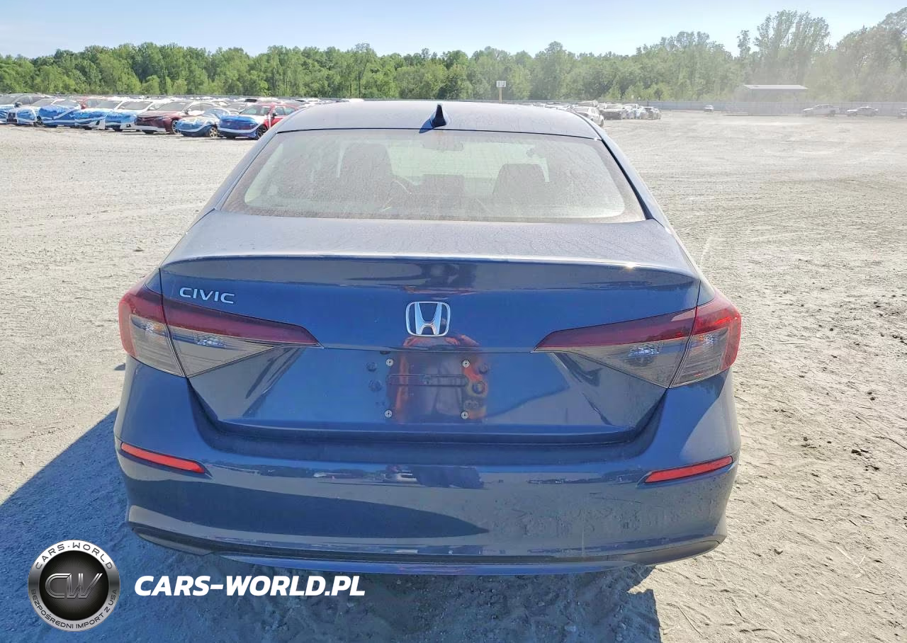 2025 Honda Civic Lx VIN:2HGFE2F22SH582523 - 6