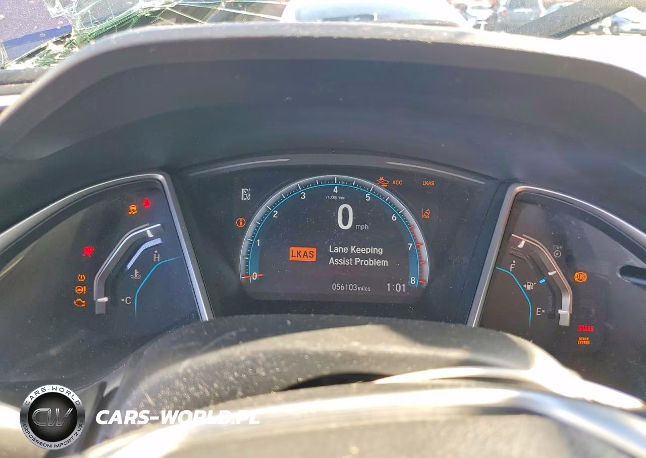 2019 Honda Civic Ex VIN:JHMFC1F33KX014749 - 9