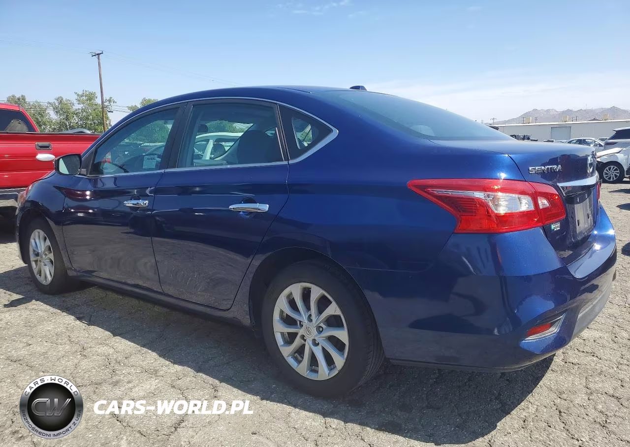2019 Nissan Sentra Sv VIN:3N1AB7APXKY405121 - 2