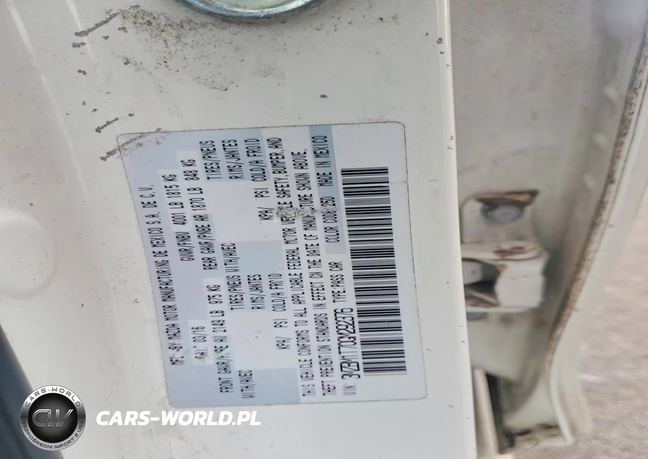 2016 Mazda 3 VIN:3MZBM1T70GM292376 - 12