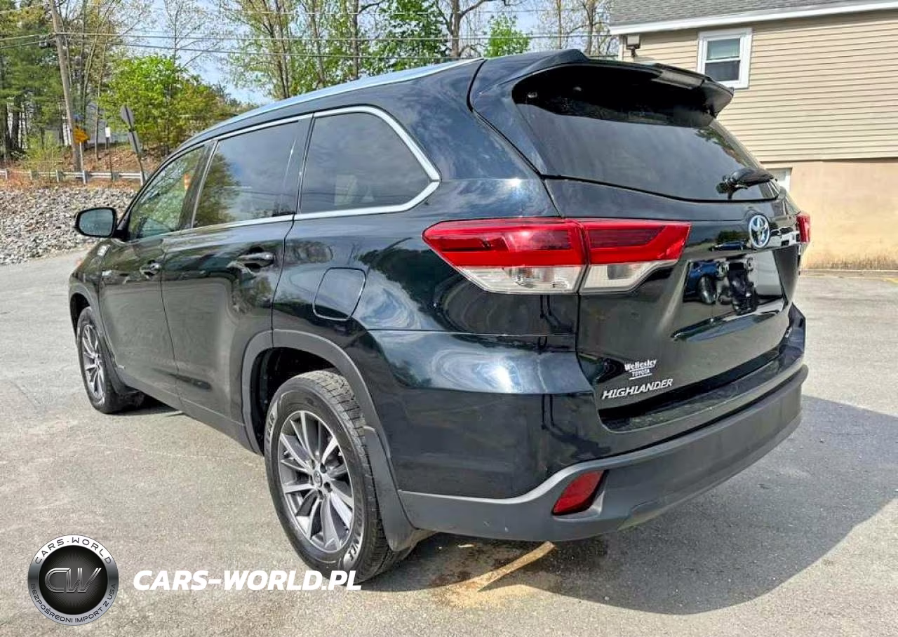 2019 Toyota Highlander Hybrid Xle VIN:5TDJGRFH9KS062515 - 2