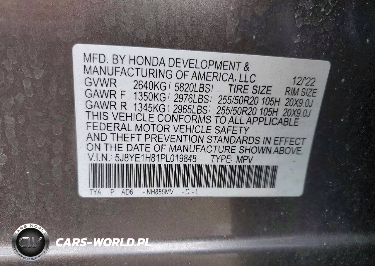 2023 Acura Mdx Advance VIN:5J8YE1H81PL019848 - 13