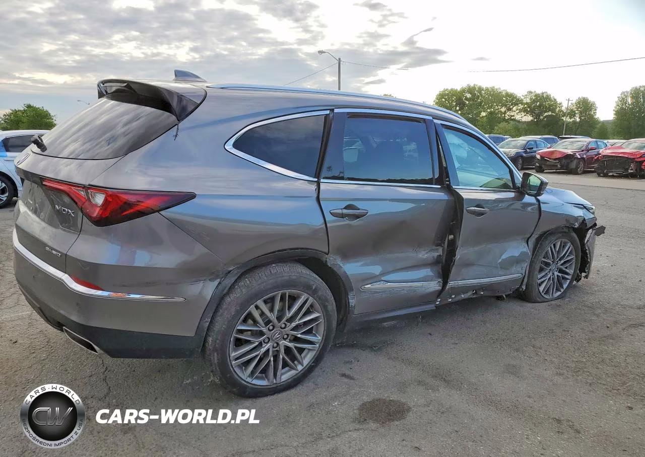 2023 Acura Mdx Advance VIN:5J8YE1H81PL019848 - 3