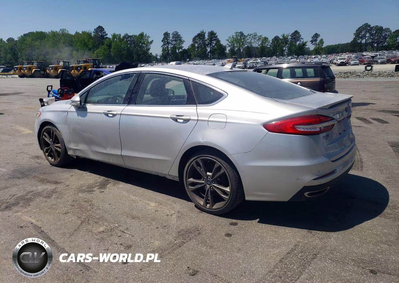 2019 Ford Fusion Titanium VIN:3FA6P0D92KR138548 - 2