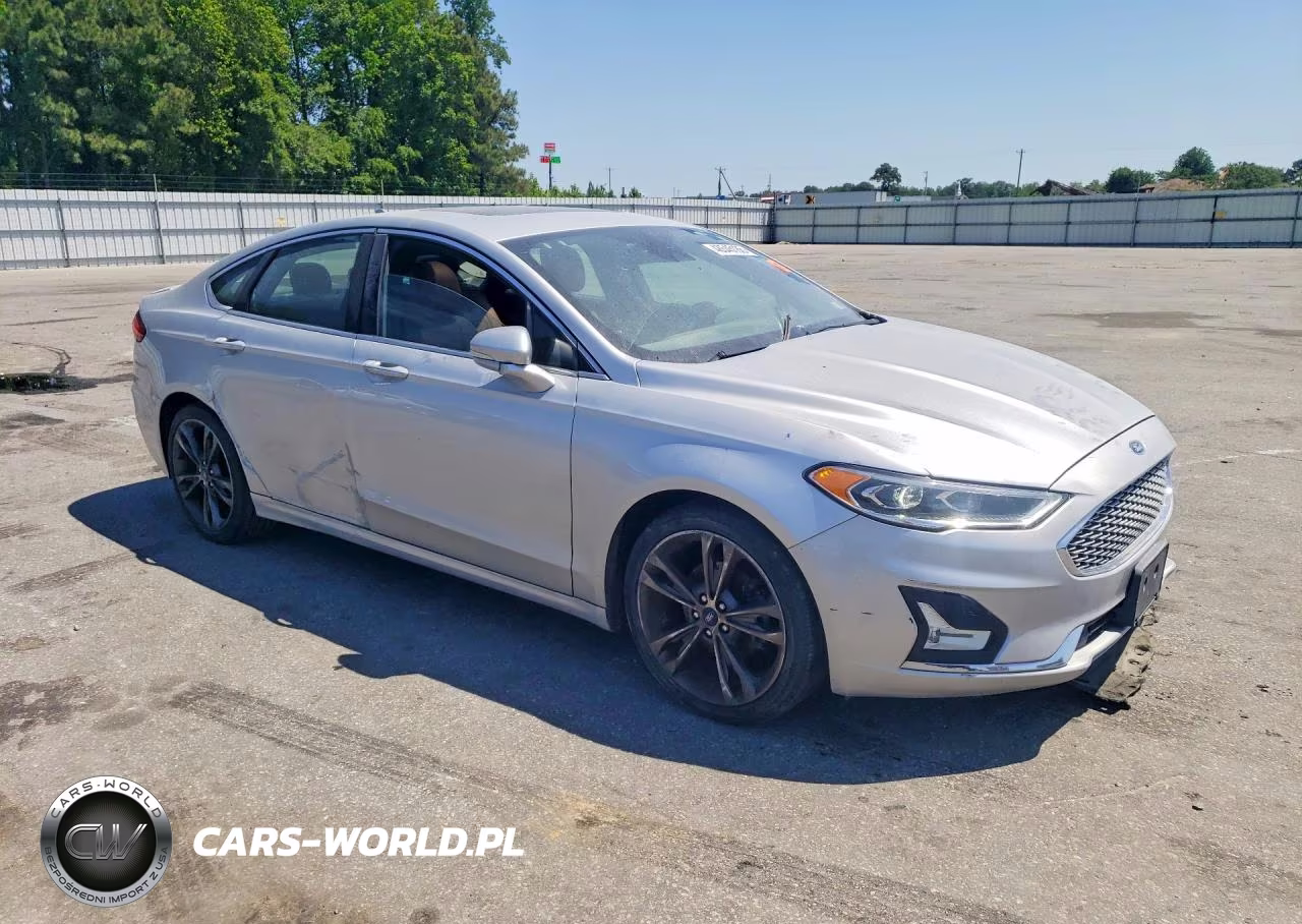2019 Ford Fusion Titanium VIN:3FA6P0D92KR138548 - 4