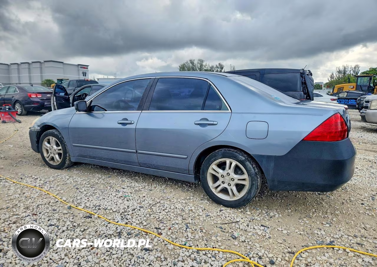 2007 Honda Accord Se VIN:1HGCM56397A037005 - 2