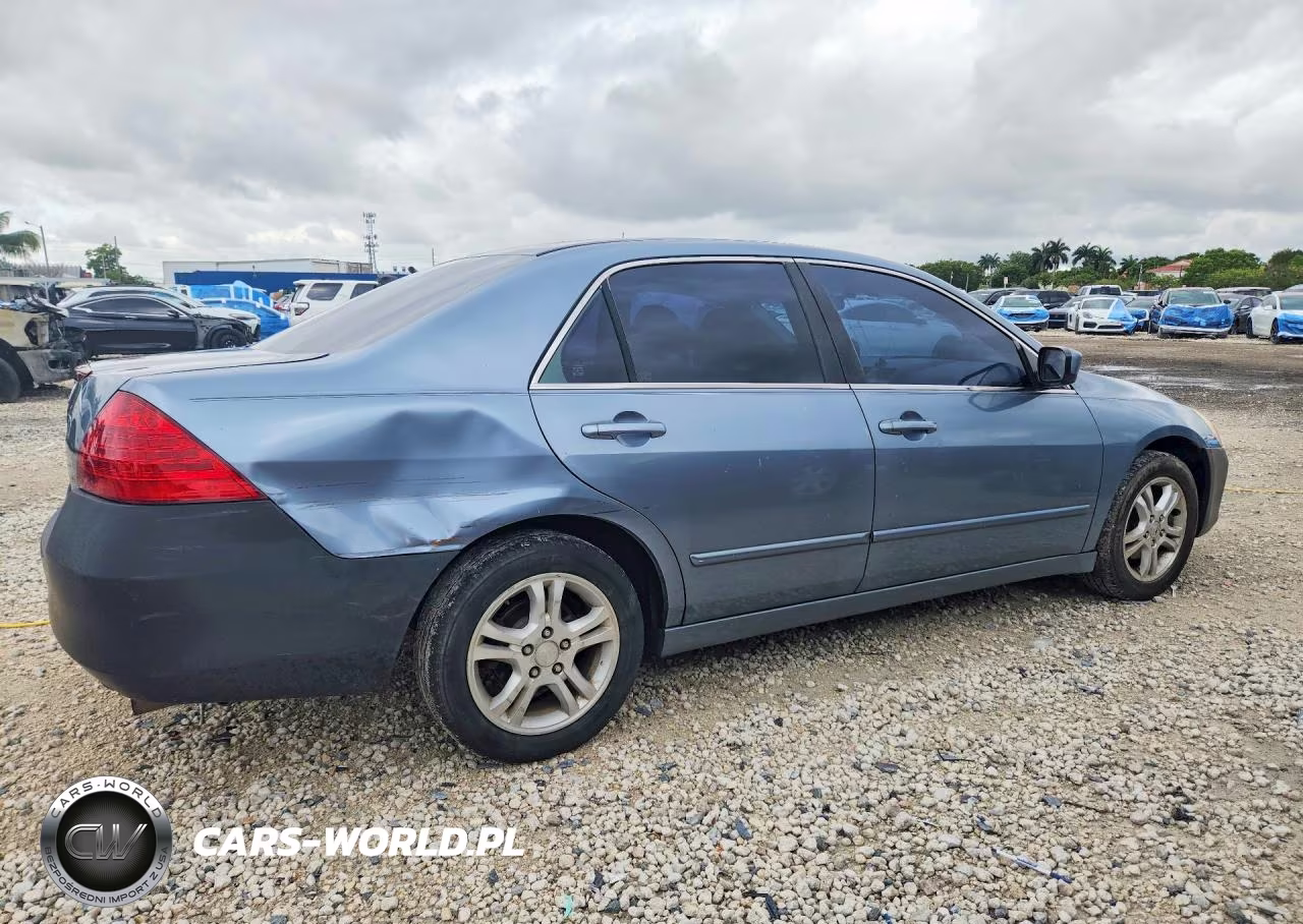 2007 Honda Accord Se VIN:1HGCM56397A037005 - 3