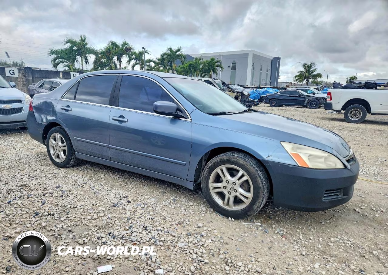 2007 Honda Accord Se VIN:1HGCM56397A037005 - 4