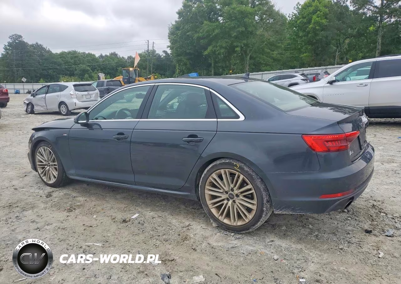 2017 Audi A4 Premium Plus VIN:WAUENAF49HN021836 - 2