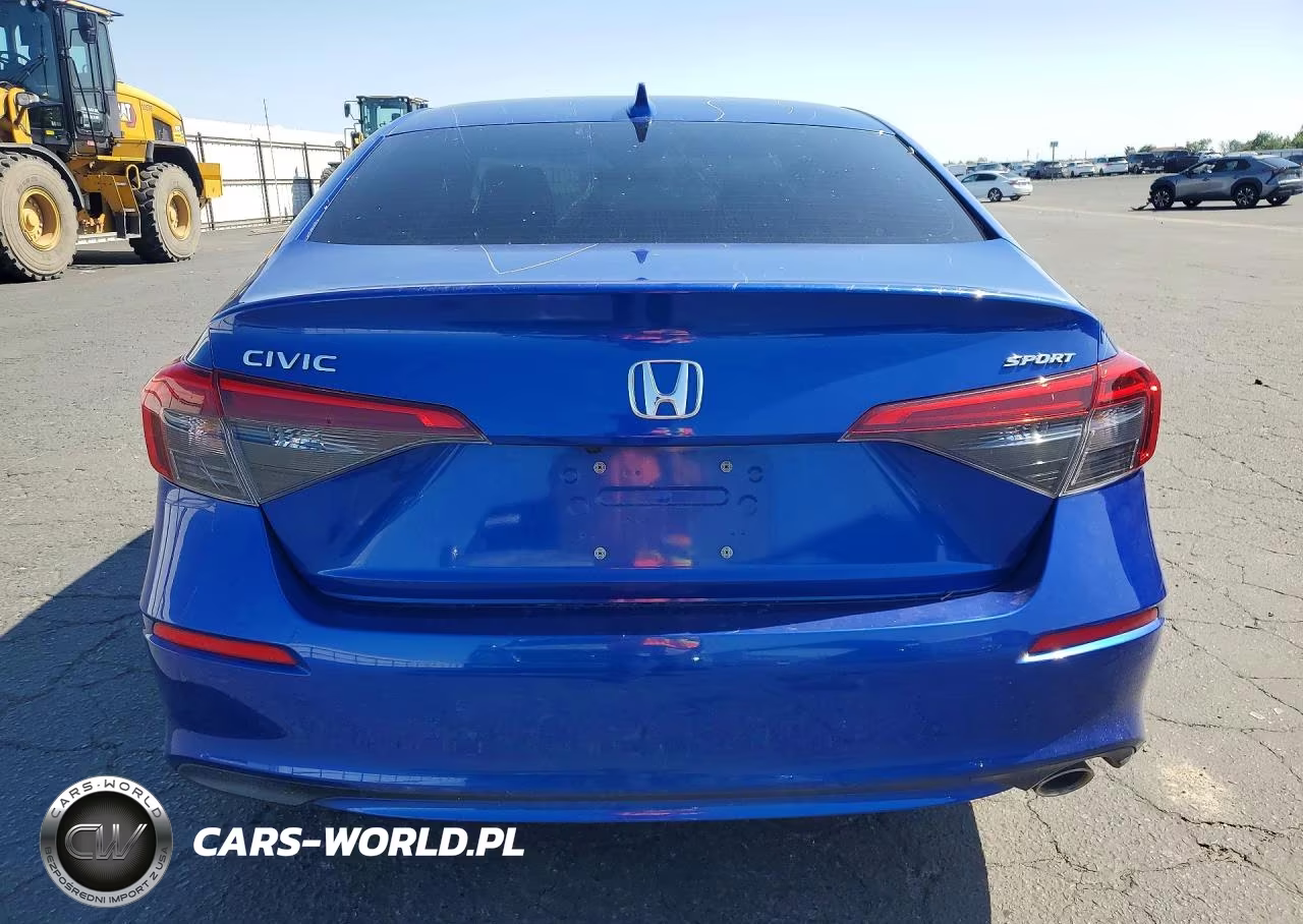 2023 Honda Civic Sport VIN:2HGFE2F5XPH527951 - 6