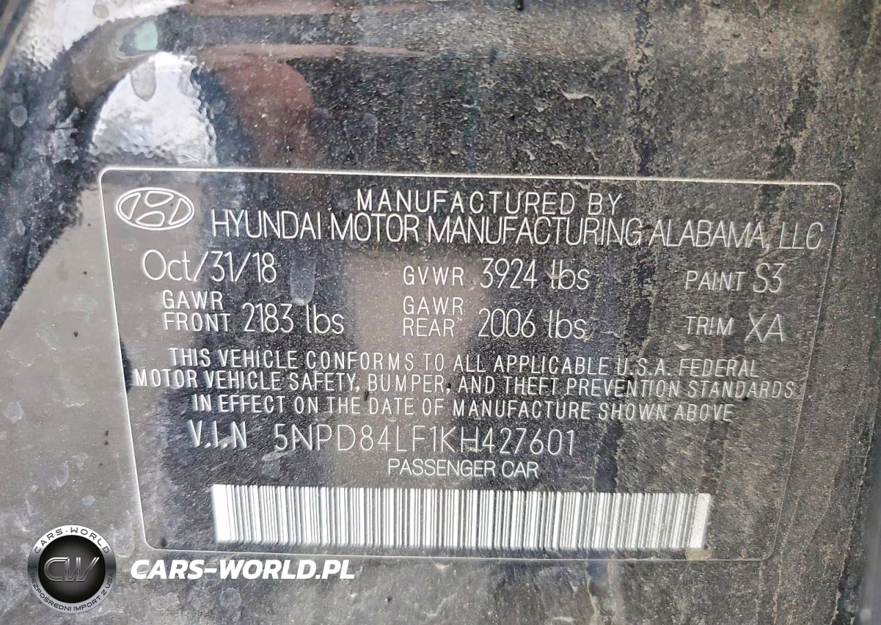 2019 Hyundai Elantra Value Edition VIN:5NPD84LF1KH427601 - 12