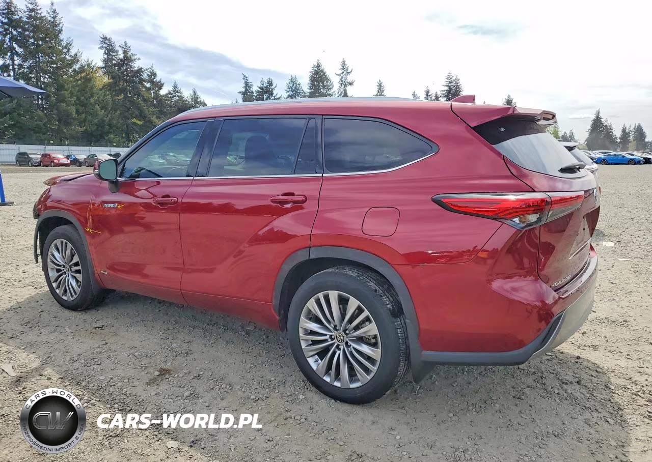 2021 Toyota Highlander Hybrid Platinum VIN:5TDEBRCH1MS024560 - 2