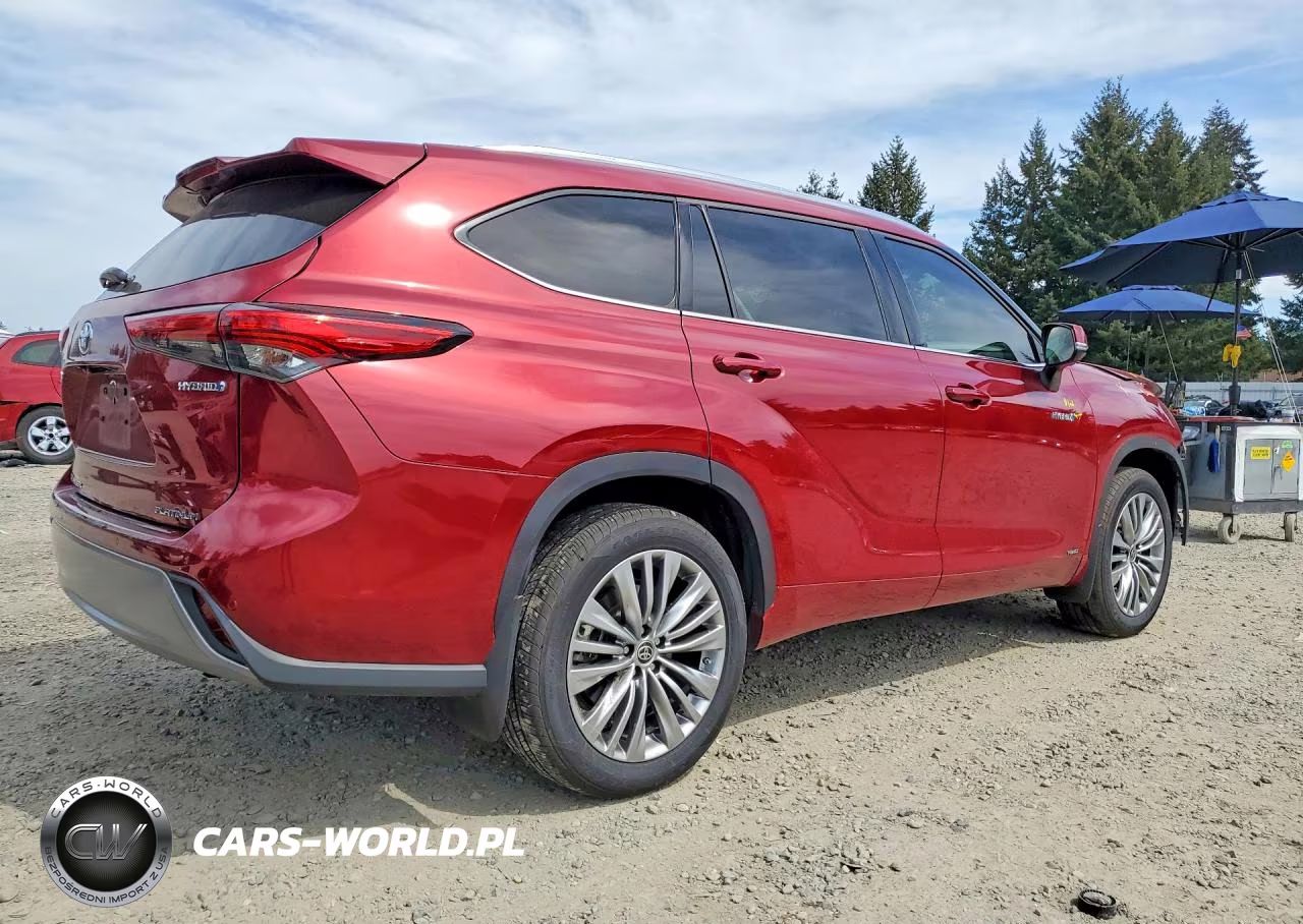 2021 Toyota Highlander Hybrid Platinum VIN:5TDEBRCH1MS024560 - 3