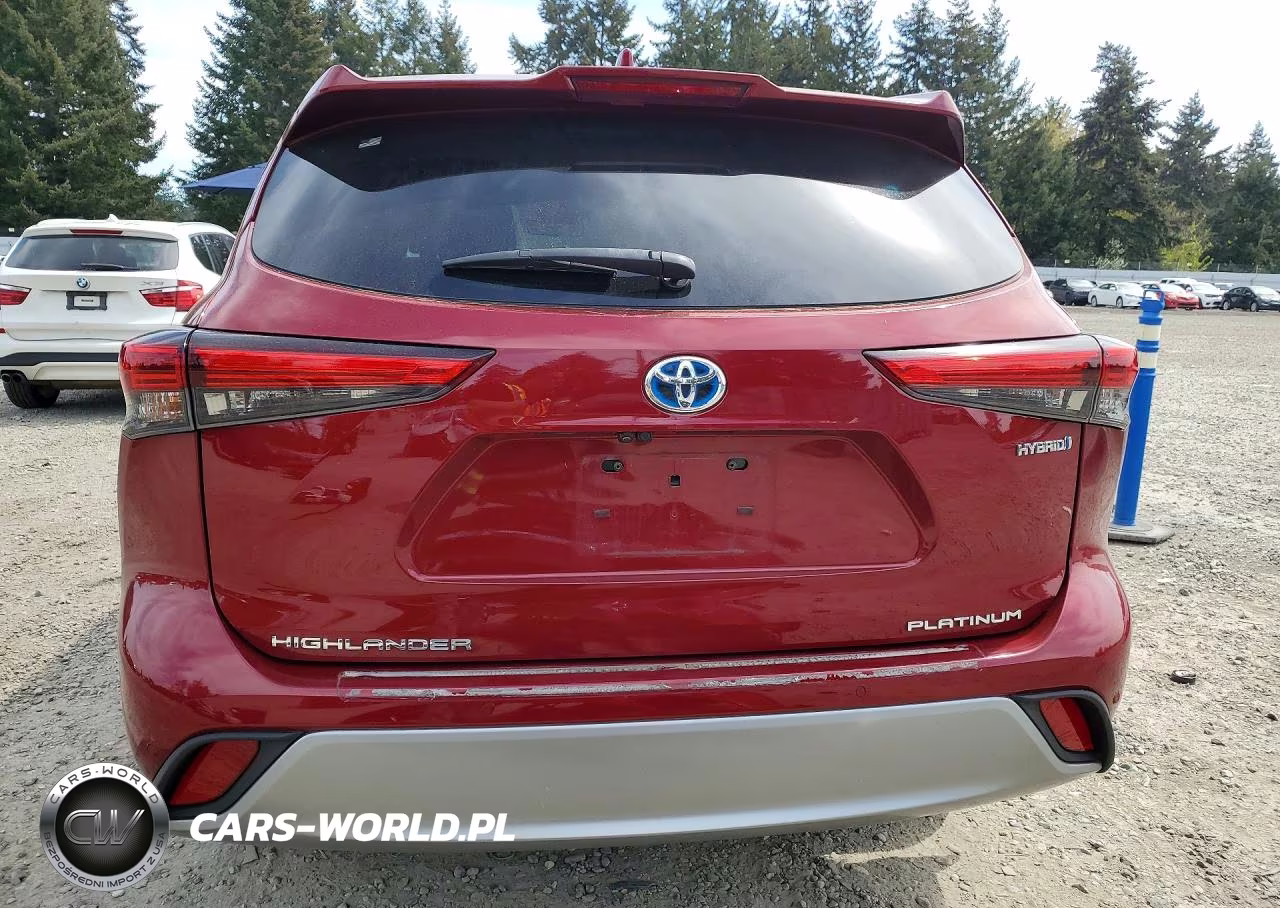 2021 Toyota Highlander Hybrid Platinum VIN:5TDEBRCH1MS024560 - 6