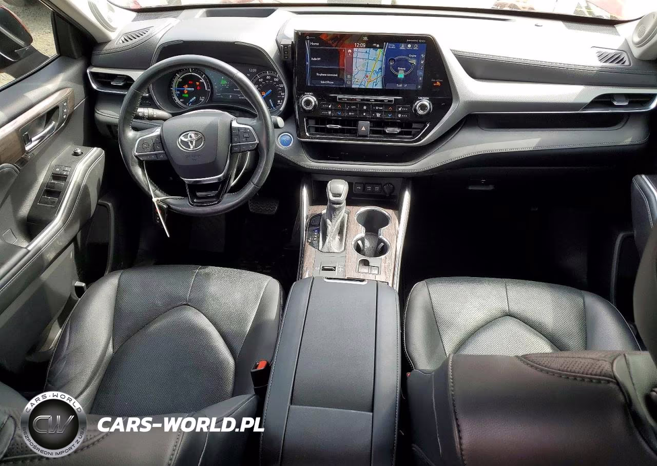 2021 Toyota Highlander Hybrid Platinum VIN:5TDEBRCH1MS024560 - 8