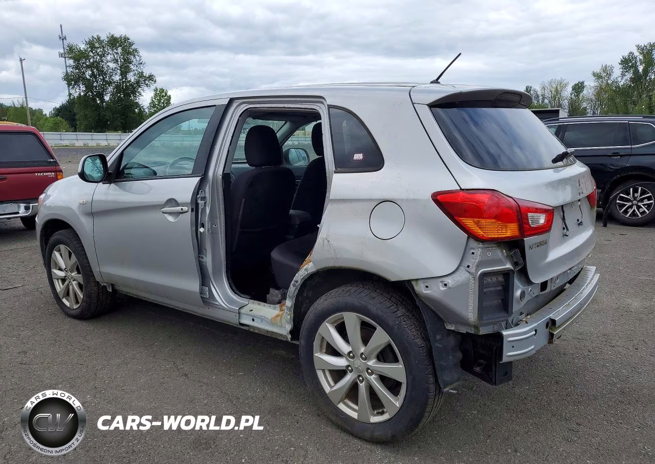 2013 Mitsubishi Outlander Sport Es VIN:4A4AR3AU3DE004896 - 2