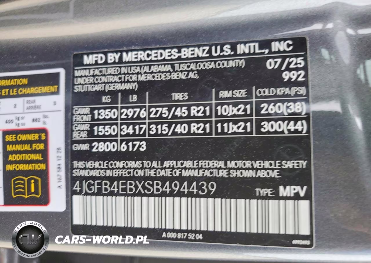2025 Mercedes-Benz Gle 350 VIN:4JGFB4EBXSB494439 - 14