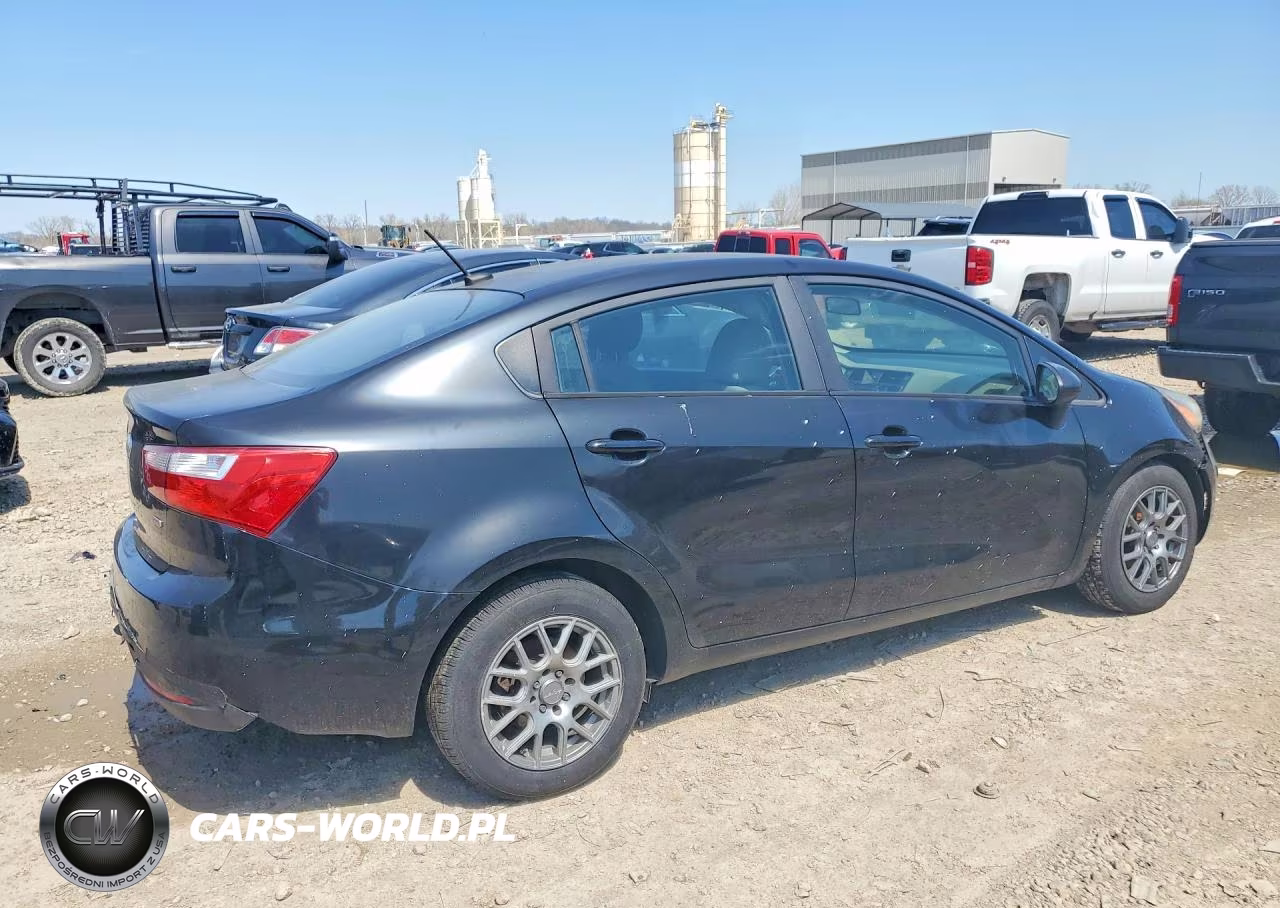 2014 Kia Rio Lx VIN:KNADM4A39E6362349 - 3