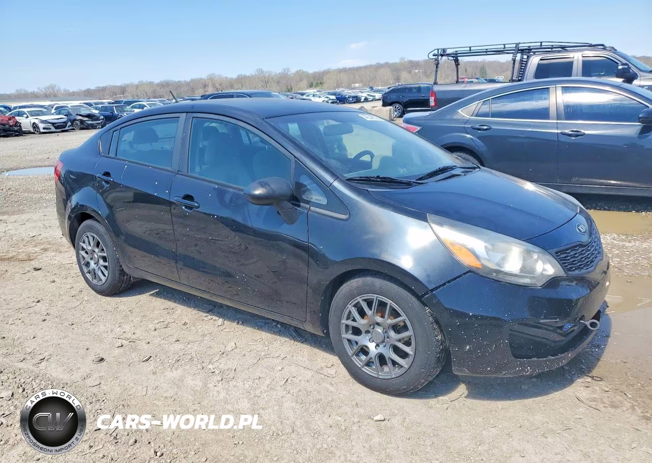 2014 Kia Rio Lx VIN:KNADM4A39E6362349 - 4