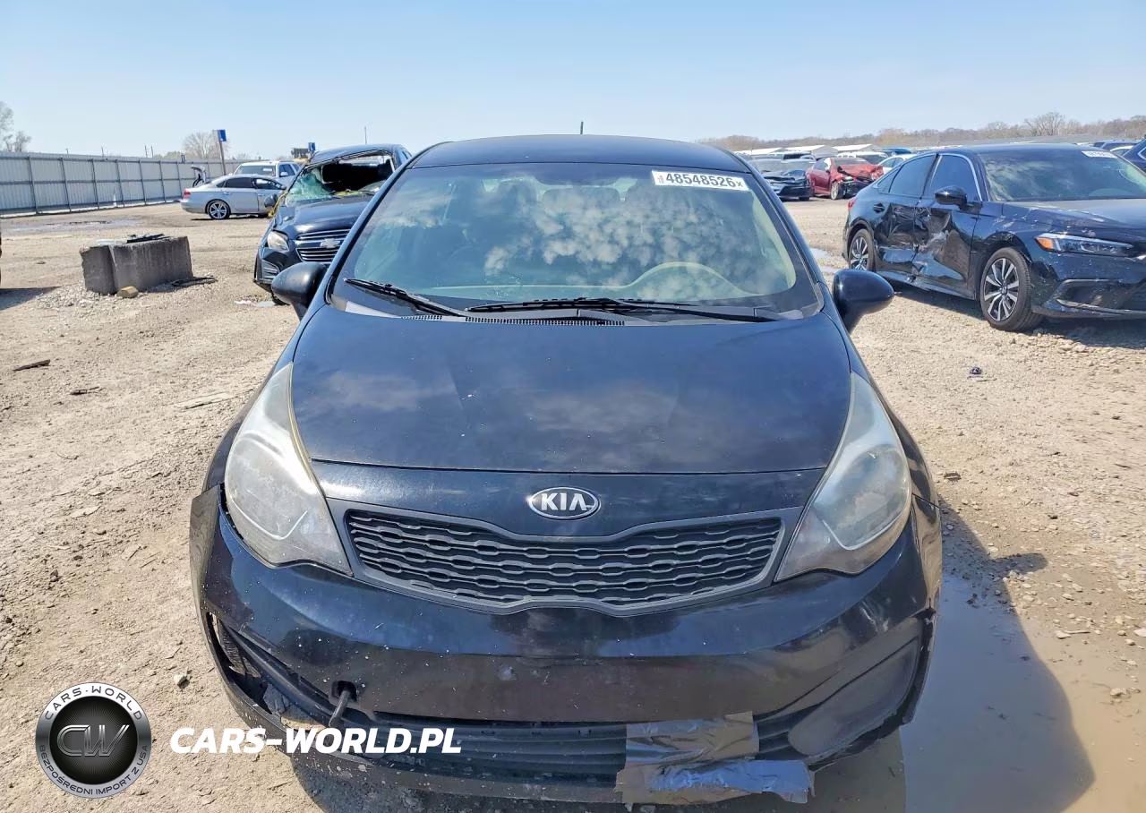 2014 Kia Rio Lx VIN:KNADM4A39E6362349 - 5