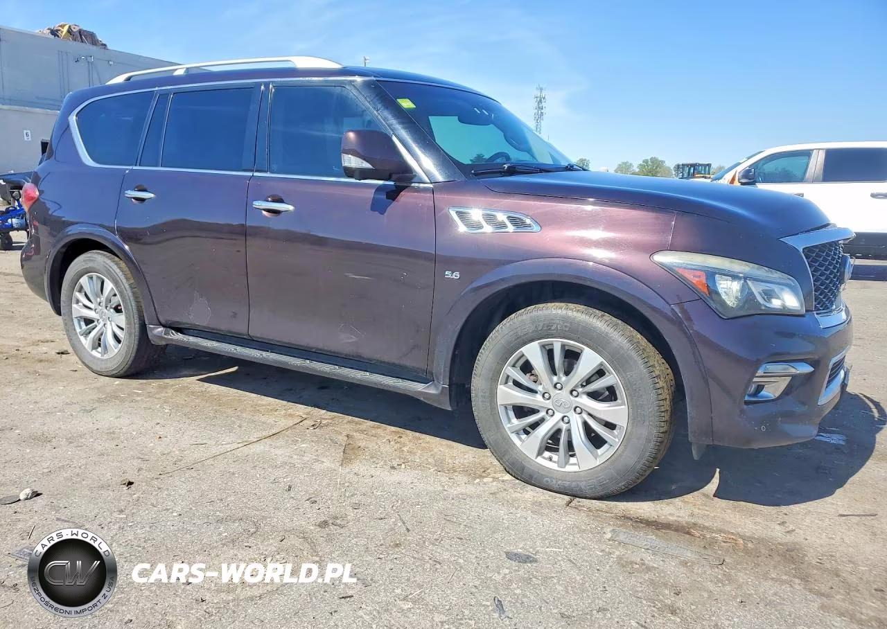 2016 Infiniti Qx80 Base VIN:JN8AZ2NE9G9120819 - 4