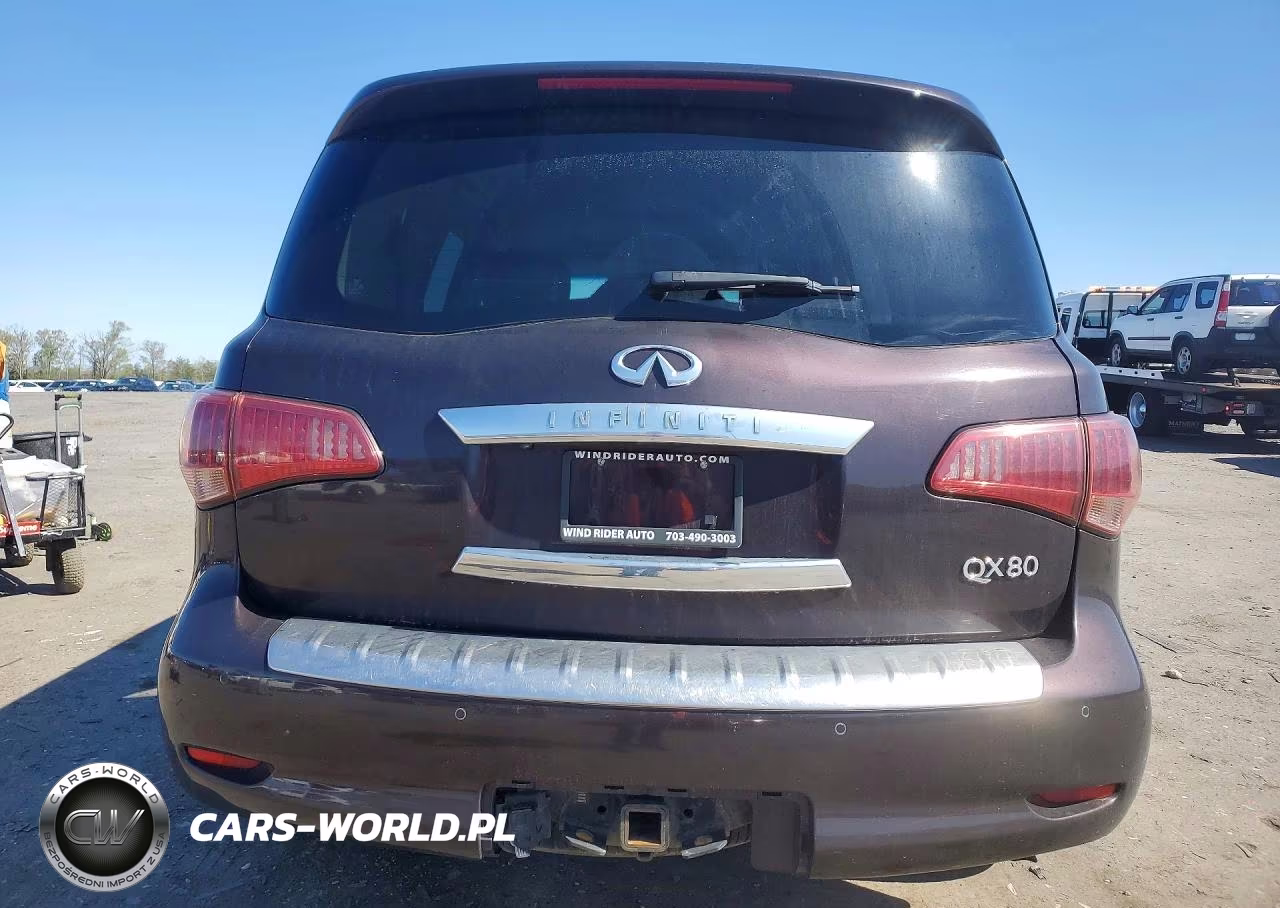 2016 Infiniti Qx80 Base VIN:JN8AZ2NE9G9120819 - 6
