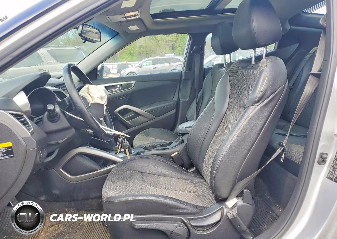 2014 Hyundai Veloster Base VIN:KMHTC6AD6EU216598 - 7