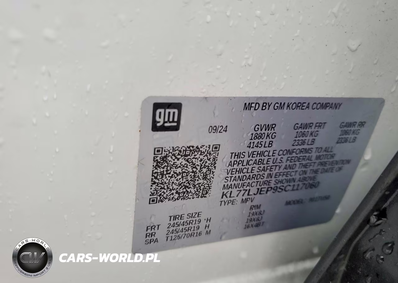 2025 Chevrolet Trax 2Rs VIN:KL77LJEP9SC117060 - 13